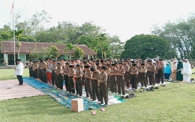 Shalat Dhuha Di Bina Desa